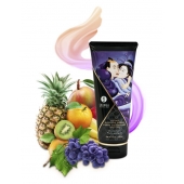 Массажный крем для тела с ароматом экзотических фруктов Exotic fruits - 200 мл. - Shunga - купить с доставкой в Балашихе