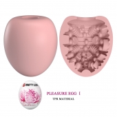Розовый мастурбатор-яйцо Pleasure Egg I - Baile - в Балашихе купить с доставкой