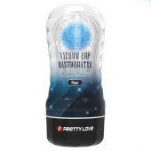 Прозрачный текстурированный мастурбатор Vacuum Cup Masturbator Planet - Baile - в Балашихе купить с доставкой