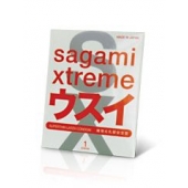 Ультратонкий презерватив Sagami Xtreme SUPERTHIN - 1 шт. - Sagami - купить с доставкой в Балашихе