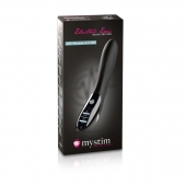 Черный вибратор с миостимуляцией Mystim Electric Eric Black Edition - 27 см. - MyStim - купить с доставкой в Балашихе