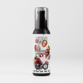 Лубрикант для орального секса SGAN со вкусом клубники со сливками - 100 мл. - SGAN - купить с доставкой в Балашихе