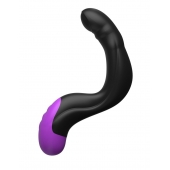 Черно-фиолетовый вибромассажёр простаты Hyper-Pulse P-Spot Massager - Pipedream - в Балашихе купить с доставкой