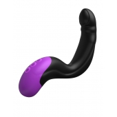 Черно-фиолетовый вибромассажёр простаты Hyper-Pulse P-Spot Massager - Pipedream - в Балашихе купить с доставкой