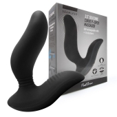Черный вибромассажер простаты 3,5’’ Curve P-spot Massager - 12 см. - Erokay - в Балашихе купить с доставкой