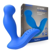 Синий вибромассажер простаты 3,5’’ P-spot Massager - 12,5 см. - Erokay - в Балашихе купить с доставкой