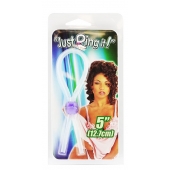 Прозрачное лассо с фиолетовой бусиной SILICONE COCK RING WITH BEAD LAVENDER - NMC - в Балашихе купить с доставкой