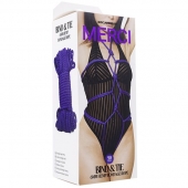 Фиолетовая верёвка для связывания и фиксации Bind Tie - 15,24 м. - Doc Johnson - купить с доставкой в Балашихе