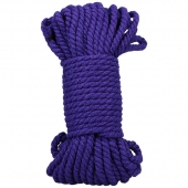 Фиолетовая верёвка для связывания и фиксации Bind Tie - 15,24 м. - Doc Johnson - купить с доставкой в Балашихе