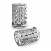 Прозрачная насадка с бороздками STAY HARD COCK SLEEVE 04 CLEAR - Blush Novelties - в Балашихе купить с доставкой