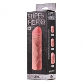 Фаллоудлинитель SUPER HERO Dewil - 17,5 см. - Lola Games - в Балашихе купить с доставкой