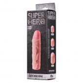 Фаллоудлинитель SUPER HERO Sex Machine - 15,5 см. - Lola Games - в Балашихе купить с доставкой