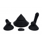 Конусный вибромассажер Cowgirl Cone с 2 насадками - CowGirl - купить с доставкой в Балашихе