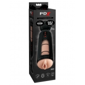Мастурбатор-вагина с вибрацией Vibrating Mega Milker - Pipedream - в Балашихе купить с доставкой
