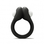 Черное эрекционное кольцо Zippy Vibrating Ring With Bullet - Adrien Lastic - в Балашихе купить с доставкой