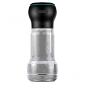 Набор PowerBlow   Feel Pocket Stroker Crystal: мастурбатор и интерактивная насадка - Kiiroo - в Балашихе купить с доставкой