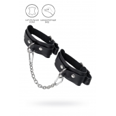 Черные мини-оковы со скруглёнными углами - Pecado - купить с доставкой в Балашихе