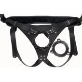 Пояс Hard Brutal для больших насадок - LOVETOY (А-Полимер) - купить с доставкой в Балашихе