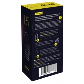 Презервативы анатомической формы с точечной и ребристой структурой Ganzo Extase - 15 шт. - Ganzo - купить с доставкой в Балашихе