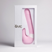 Розовый вибростимулятор зоны G 2-в-1 - Youvic