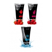 Набор из 3 лубрикантов JUJU (увлажняющий, клубника, малина) - JuJu - купить с доставкой в Балашихе