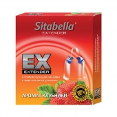 Стимулирующая насадка Sitabella Extender  Клубника - Sitabella - купить с доставкой в Балашихе