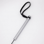 Черный стек с металлической ручкой - Crazy Handmade - купить с доставкой в Балашихе