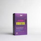 Стимулирующий гель с эффектом вибрации Blackberry Vibration - 15 мл. - INTT - купить с доставкой в Балашихе
