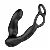 Черный двухмоторный массажер простаты Nexus Simul8 Wave Edition - Nexus Range - в Балашихе купить с доставкой