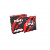 Презервативы с ароматом колы Expert Cola - 3 шт. - Expert - купить с доставкой в Балашихе