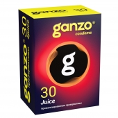 Ароматизированные презервативы Ganzo Juice - 30 шт. - Ganzo - купить с доставкой в Балашихе