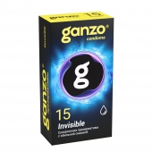 Супертонкие презервативы Ganzo Invisible - 15 шт. - Ganzo - купить с доставкой в Балашихе