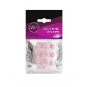 Прозрачная сквозная насадка на пенис с цветными шариками - Erowoman-Eroman - в Балашихе купить с доставкой