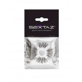 Эластичное эрекционное кольцо с черными «ресничками» - Sextaz - в Балашихе купить с доставкой