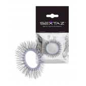 Круглое эрекционное кольцо с «ресничками» - Sextaz - в Балашихе купить с доставкой