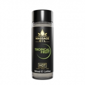 Массажное масло c ароматом тропических фруктов Massage Oil - 100 мл. - HOT - купить с доставкой в Балашихе