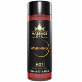 Массажное масло с согревающим эффектом Massage Oil Warming - 100 мл. - HOT - купить с доставкой в Балашихе