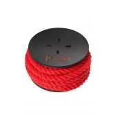 Красная веревка для шибари на катушке - 5 м. - Pecado - купить с доставкой в Балашихе