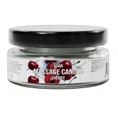 Массажная свеча «Спелая вишня» - 50 мл. - SGAN - купить с доставкой в Балашихе