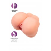 Реалистичный мастурбатор в форме попки с 2 любовными входами - No Name - в Балашихе купить с доставкой