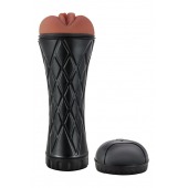 Коричневый мастурбатор-вагина Marly - Dream Toys - в Балашихе купить с доставкой