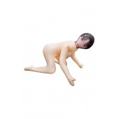 Телесная надувная секс-кукла в позиции догги-стайл - NMC - в Балашихе купить с доставкой