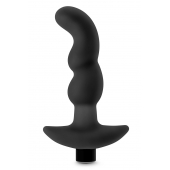 Черный вибромассажер простаты Prostate Massager 03 - 15,2 см. - Blush Novelties - в Балашихе купить с доставкой
