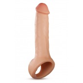 Телесная насадка-удлинитель Thrive 8.75 Inch Realistic Penis Extender Sleeve - 22,2 см. - Blush Novelties - в Балашихе купить с доставкой
