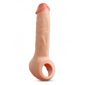 Телесная насадка-удлинитель Thrive 8.75 Inch Realistic Penis Extender Sleeve - 22,2 см. - Blush Novelties - в Балашихе купить с доставкой