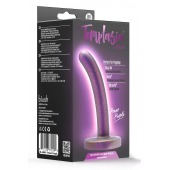 Фиолетовая насадка с гладкой поверхностью Surrender 4.75 Inch Beginner Pegging Dildo - 12 см. - Blush Novelties - купить с доставкой в Балашихе