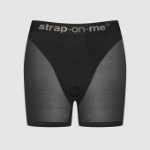 Трусики-шорты для фиксации насадок Strap-on-me Harness Lingerie Halo - size S - Strap-on-me - купить с доставкой в Балашихе