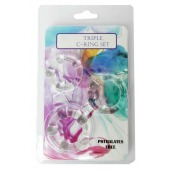 Набор из 3 эрекционных прозрачных колец - Boys of Toys - в Балашихе купить с доставкой