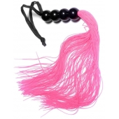 Розовая силиконовая плеть - 35,5 см. - Boys of Toys - купить с доставкой в Балашихе