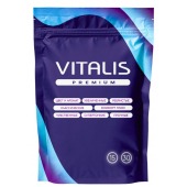 Ребристые презервативы VITALIS Premium Ribbed - 15 шт. - Vitalis - купить с доставкой в Балашихе